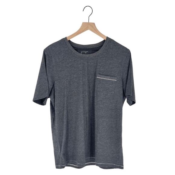 Lahgo Lunya Restore Short Sleeve Pajama T-Shirt - Grey | Small | S - Picture 4 of 8